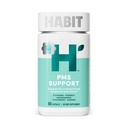 Habit PMS Support Supplement for Women (60 Capsules) - Supports Premenstrual Symptoms & Stress, Hormone Balance, Mood, B Vitamins, Vitamin D, Chasteberry, Ashwagandha, Gluten-Free, Non-GMO (1 Pack)