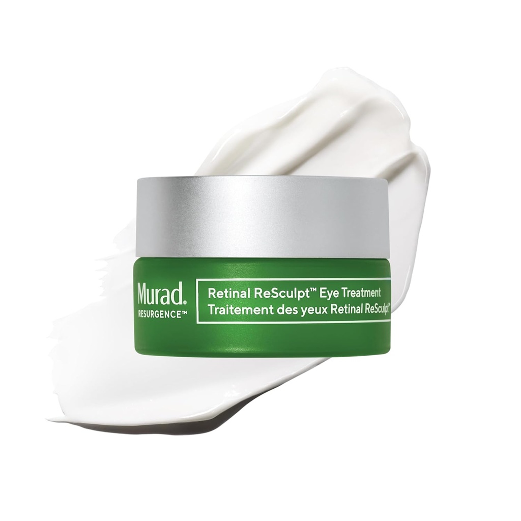 Murad Retinal ReSculpt Eye Lift Treatment - Age-Defying Eye Cream with Encapsulated Retinal, Gentian Root, & Oat-Firming Film for Youthful Eyes - Tightens Droopy Lids & Under-Eye Bags - 0.5 Fl Oz