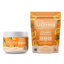 Ultima Replenisher Electrolyte Powder Drink Mix Bundle – Sugar Free – Orange, 30 Serving Canister and 20 Stickpacks – 6 Electrolytes and Minerals – Keto Friendly, Vegan, Non-GMO
