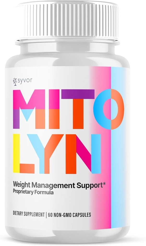Mitolyn Pills, Official Mitolyn Purple Peel Capsules Advanced Formula Supplement, All Natural Mito Lyn Keto Support Maximum Strength Energy and Wellness Capsulas Mitolin Vitamin Pastilla (60 Capsules)