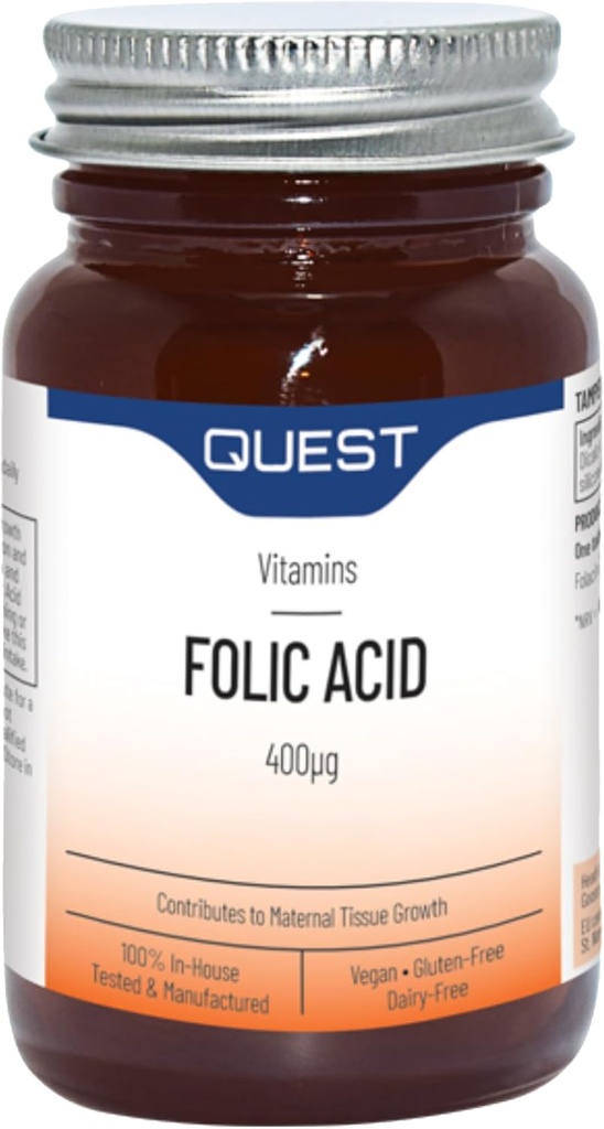Quest Folic Acid 400Mcg - 90 Tablets
