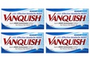 Vanquish Extra Strength Pain Reliever Caplets, 4 Count