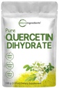 Pure Quercetin Dihydrate Powder, Quercetin 500mg Per Serving, 100 Grams, Most Bioavailable Grade and Filler Free, Powerful Antioxidant Supports Energy, Immune System, No GMOs and Vegan
