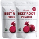 Iyasa Holistics Organic Beet Root Powder 16 oz - USDA Certified Organic Beet Root Powder Supplement, Smoothies, Baking, Juice - Pure Ayurveda Products