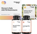 Chill Out Bundle | Myo Inositol & D Chiro Inositol | KSM 66 Ashwagandha Supplements | Premium Bioavailable Daily Multivitamin for Women with Iron and Folate | Organic Roasted Dandelion Root Tea