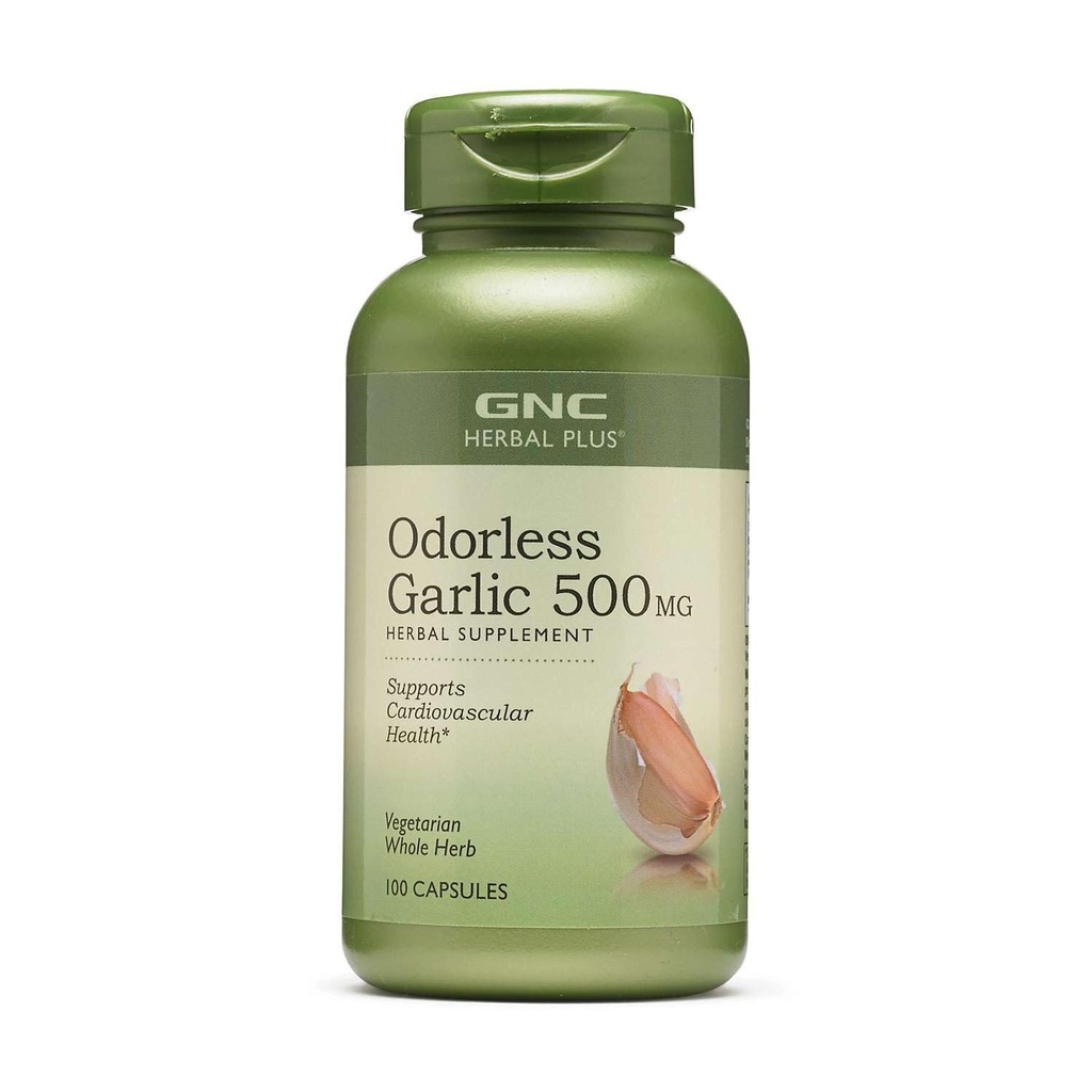 GNC Odorless Garlic 500 Mg 100 Capsules