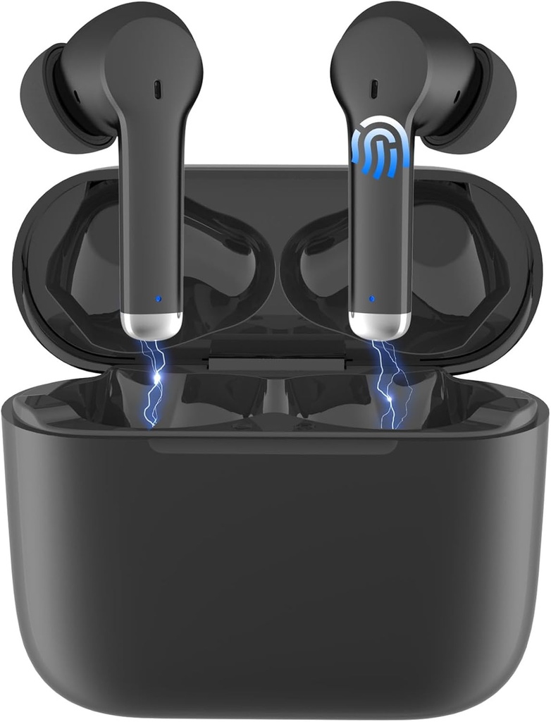 Hearing Aids, OTC Hearing Amplifiers Bluetooth Hearing Aids for Seniors Adults Hearing Aid Rechargeable of 45±5dB,16-Channel with Noise Cancelling HD Sound QualiHty for Mild to Moderate Hearing Loss