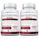 Approved Science® Astaxanthin 12 mg - Extra Strength Antioxidant - Supports Heart, Eyes, Skin - 180 Vegan Capsules - 6 Month Supply