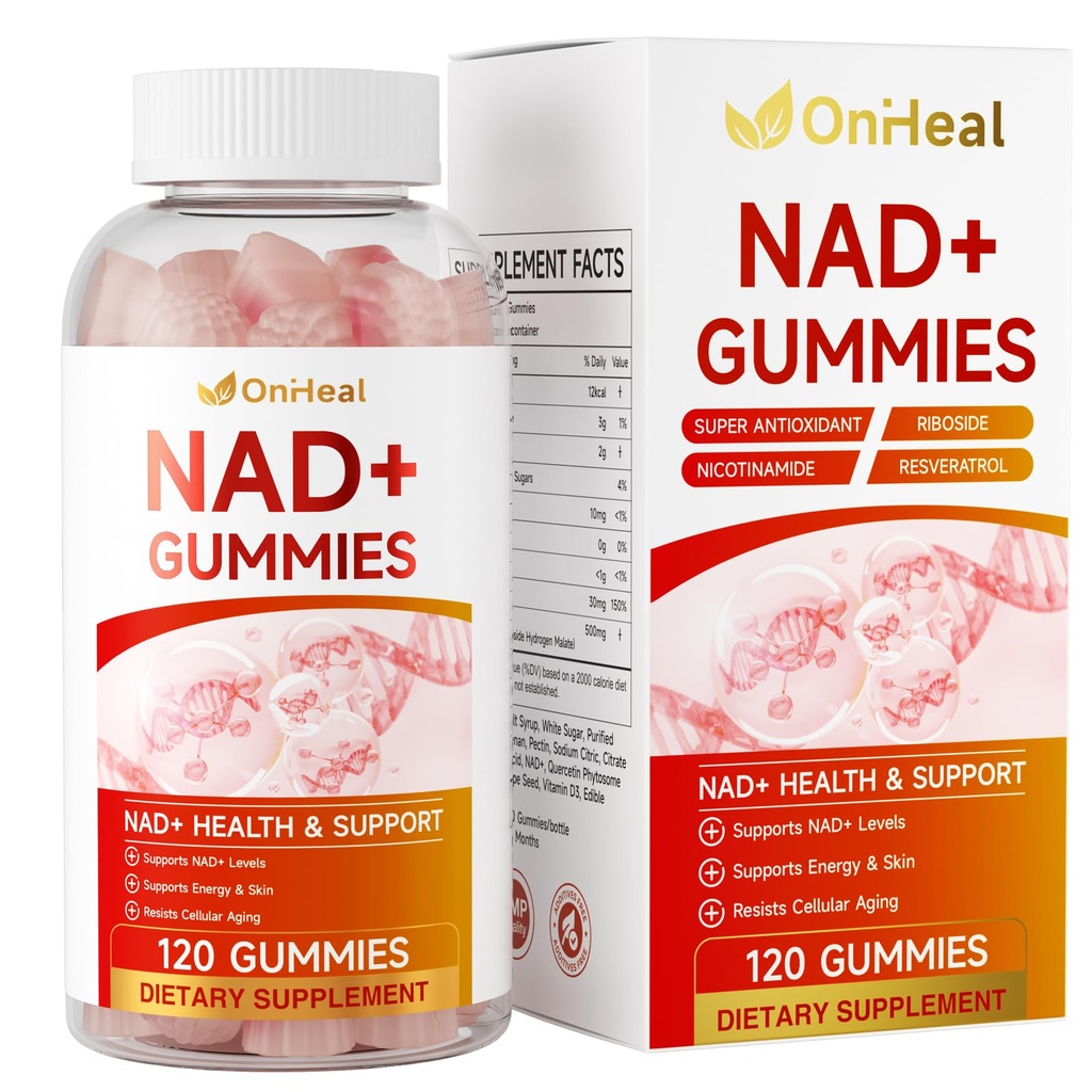 Resveratrol Gummies, Women's Formula Supplement with Hydrolyzed Collagen, Grape Seed Extract, and Vitamin D3. Supports antioxidant Defense, Anti-Aging, and Energy Replenishment 120 Count