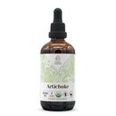 Artichoke USDA Organic Alcohol-Free Extract | High-Potency Tincture, Dietary Supplement | Natural Certified Organic Artichoke (Cynara scolymus) Dried Leaf 4 FL OZ