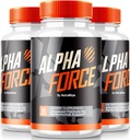 NutraRize (Pack of 3 Alpha Force Capsules, All Natural Pills to Support Energy and Performance, Nutritional Formula for Overall Health, Official Review (180 Capsules)