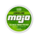 Mojo™ Balanced Energy Pouches | Healthier Energy Drink Alternative | Zero Sugar & Calorie-Free with Ginseng, Yerba Mate, B-Vitamins, and Amino Acids | 15 Pouches Per Can | 5 Cans of Lemon Lime