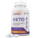 Turbo Ripped Keto ACV Pills 1275MG Keto Support Blend Capsule Alternative to Keto ACV Gummies Formulated with Apple Cider Vinegar Extra Virgin Olive Oil Powder Green Tea Leaf 60 Capsules