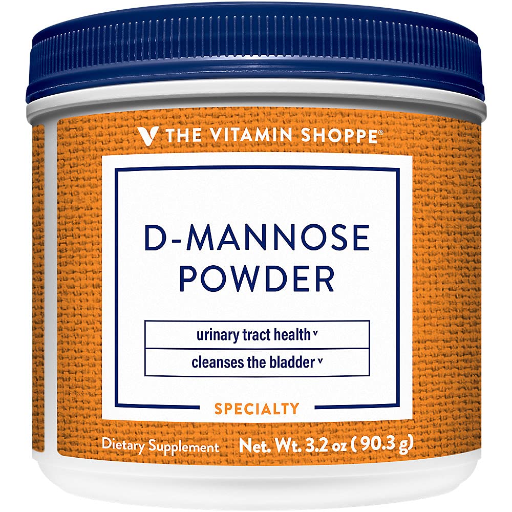 D-Mannose Powder - Supports a Healthy Urinary Tract & Cleanses The Bladder (3.2 oz./43 Servings)