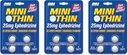 Mini Thin DBI Distribution Two Way Action 25mg Ephedrizine - 4 Count Blister - 3 Pack