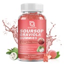 Soursop Graviola Gummies - 2200mg Extra Soursop Leaves Extract,Elderberry & Sea Moss & Zn, for Digestive, Immune, Antioxidant and Overall Health Support - Gluten Free, Vegan, 60 Gummies