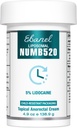 Ebanel 5% Lidocaine Numbing Cream, Pain Relief Burn Itch Cream, Maximum Strength Topical Anesthetic with Allantoin, Vitamin E for Local and Anorectal Uses, Hemorrhoid Treatment, 4.9 Oz