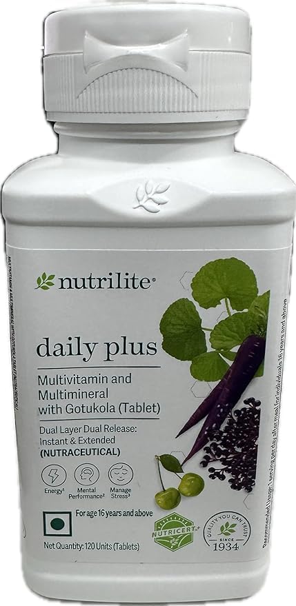 Daily Plus 120N Tablet, 100% Original, Green Vegetable Supplement