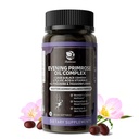 Lukaree Evening Primrose Oil Complex for Women – Hormone Wellness with Cold-Pressed EPO, 10% GLA, Sage, Fulvic Acid, L-Theanine – Supports Cyclical Balance, Mood, Skin & Immune Health, 90 Softgels