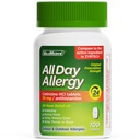 ValuMeds 24-Hour Allergy Medicine Antihistamine for Pollen, Hay Fever, Dry, Itchy Eyes, Allergies | Cetirizine HCl 10mg Caplets, Compare to Leading Brand (100 Count)