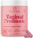 Premium Vaginal Probiotics for Women – Clinically Studied Lactobacillus Vaginal Probiotic with Prebiotic & Cranberry to Balance PH, Reduce Odor, Urinary Tract Support & Feminine Health – 60 Capsules