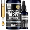 Mild Silver Protein 1500 PPM, Immune Defense Liquid Drops, Non-GMO, 4 fl oz