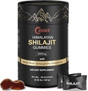 Himalayan Nutritious Shilajit Gummies Gold - Ashwagandha, Gokshura - Fulvic Acid - 85+ Trace Minerals - for Men Women - No Added Sugar (Shilajit Gold Gummies)