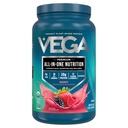 Vega All in One Nutrition Organic - 20g Plant-Based Pea Protein, Berry, 20 Servings, Vitamins A & C, Probiotics, Greens, Vegan, Keto, Gluten Free, 24.3oz (Packaging May Vary)
