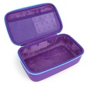 CASEMATIX Asthma Inhaler Case For Travel Fits Asthma Inhaler Spacer With Mask Attached, Inhaler Holder and Additional Accessories Used With Spacer For Inhaler, Includes Purple Asthma Case Only