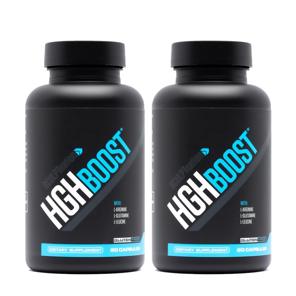 Sculpt Nation by V Shred L Arginine, Tribulus Terrestris & Amino Acids for Energy, Performance, and Vitality Support, Lean Body Mass and Recovery Support - 60 Gluten Free Capsules - 2 Pack