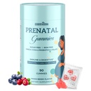 Quorinthiumax Prenatal Gummies Sugar Free 90 Count - Organics Prenatal Vitamins for Women with Folate, DHA & Probiotics - Iron Free Prenatal Vitamin Gummies for Immune & Digestive - 1 Bottle