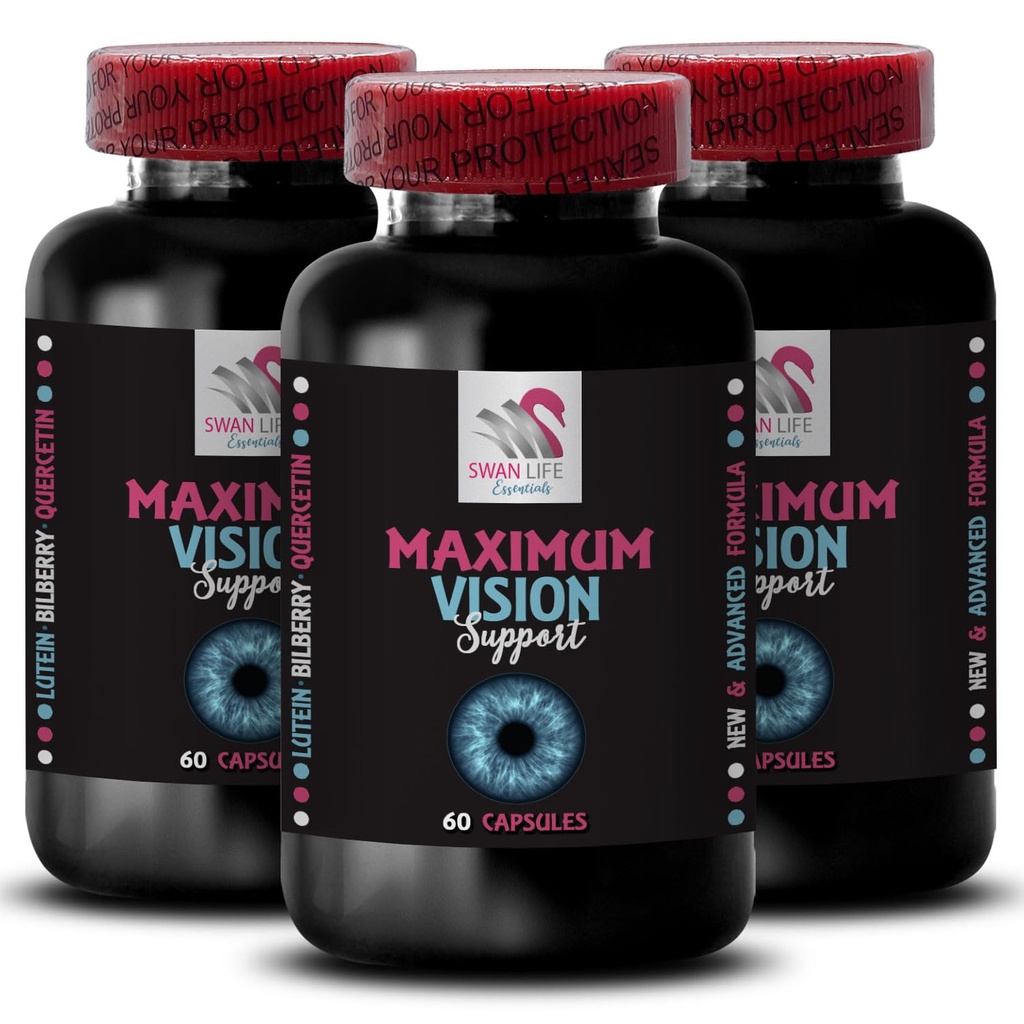 Precision focus - EYE VISION SUPPLEMENT - Clear eye, Eye clarity booster, Focus sharp, Vision balance, Clear outlook, Sharp details, Image clarity, Focus advantage, Focus support 3 Bottle 180 Caps