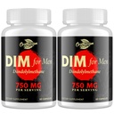 Orinthalixium DIM for Men 750MG – Hormone Balance, Estrogen Support for Men, DIM Supplement, Detox, Vitality & Fitness Performance–Chrysin & Black Pepper Extract, 60 Capsules (2 Bottle)