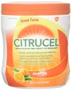 CITRUCEL Fiber Powder for Occasional Constipation Relief, Methylcellulose Fiber Powder, Orange Flavor - 16 Ounces