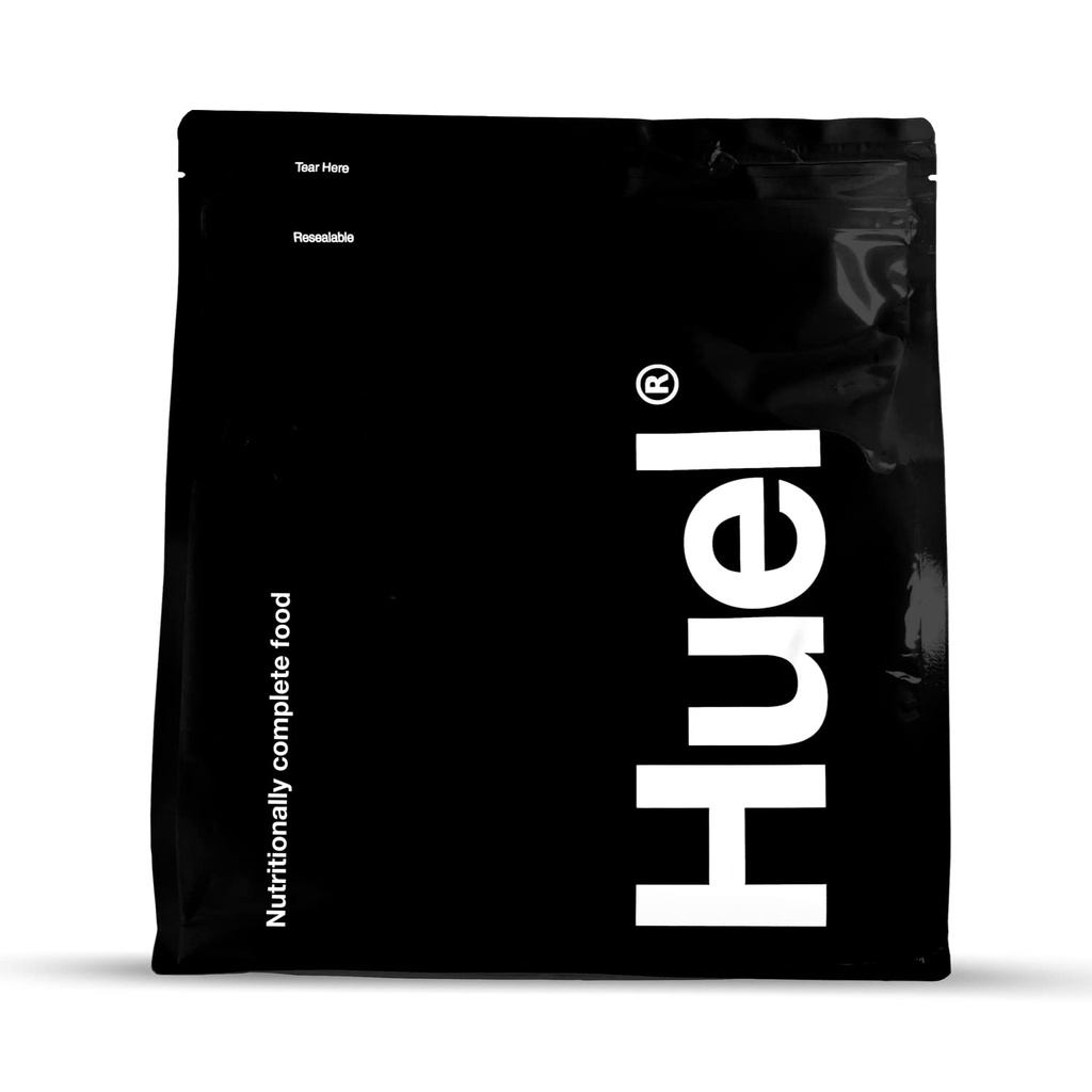 Huel Black Edition Protein Powder Meal Replacement Shake - Vanilla - with LastFuel Scoop - 34 Scoops Packed with 100% Nutritionally Complete Food, Including 40g of Protein, 8g of Fiber, and 27
