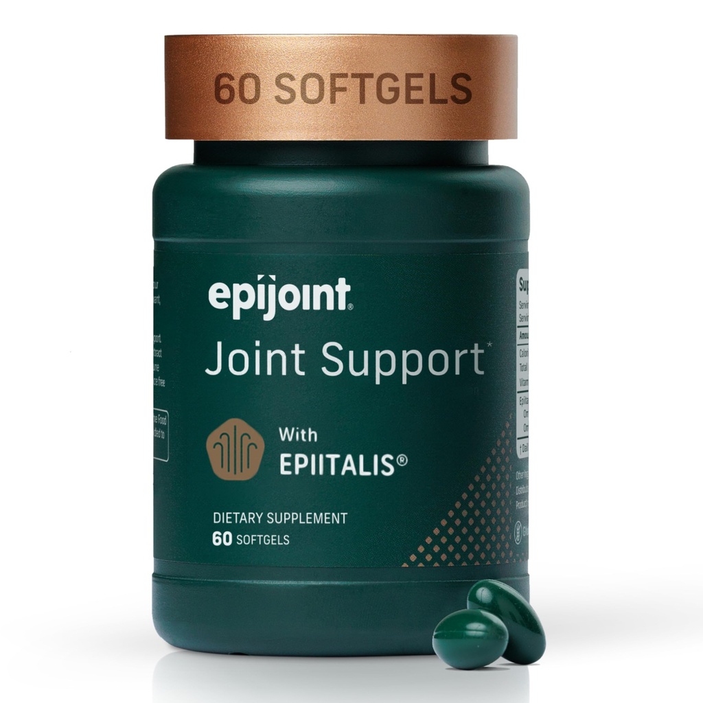Joint Support – Supports Mobility & Osteoarthritis – May Help Reduce Inflammation with Patented Epiitalis – 60 Capsules
