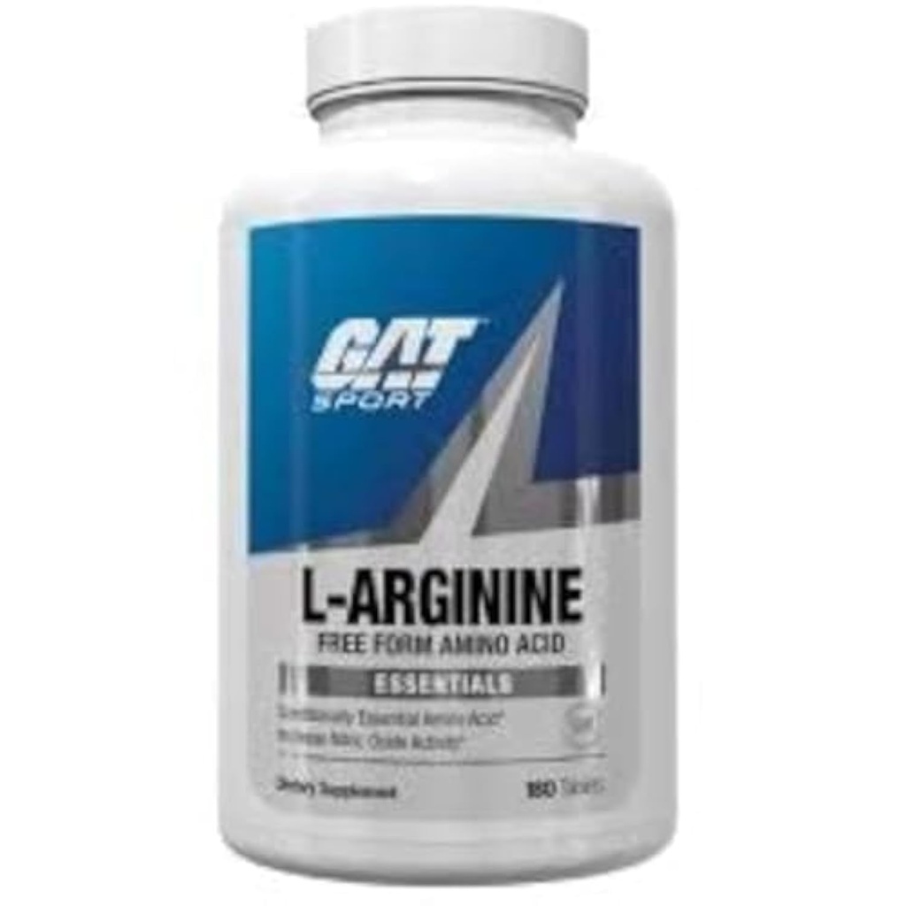 GAT Sport L-Arginine Tablets, 180 Count