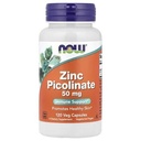 NOW Foods Supplements, Zinc Picolinate 50 mg, Supports Enzyme Functions*, Immune Support*, 120 Veg Capsules (Packaging may vary)