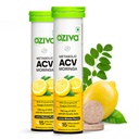 OZiva ACV Moringa Apple Cider Vinegar Tablets, Lemon Masala, Pack of 2