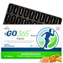 Vedistry Go365 Nutra Tablets | Ayurvedic Pain & Mobility Support | Helps Reduce Stiffness, Strengthen Bones & Flexibility | Daily Joint Health Supplement with Glucosamine, Chondroitin & Curcumin – 30 Tabs (Pack of 1)