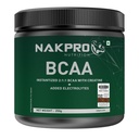 NAKPRO NUTRITION BCAA-Instantized 2:1:1 | BCAA - Jar | 250 g, Fruit Punch