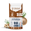 CalmAura OrthoAura Ayurvedic Bone & Joint Support Powder 100g | Herbal Joint Pain Relief, Arthritis Care, Bone Strength & Mobility Formula with Hadjod Punarnava Shallaki | Vegan