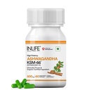 INLIFE Ashwagandha KSM-66 Supplement 500mg, Natural Formula, 60 Veg Caps
