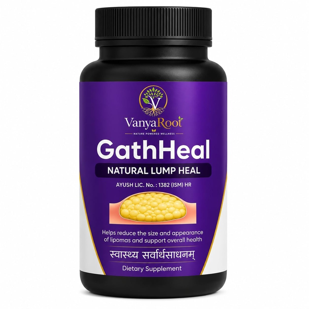 GathHeal Natural Herbal Wellness Supplement | Ayurvedic Herbal Formula for Overall Wellness & Healthy Skin Support | Dietary Supplement | 30 Capsules