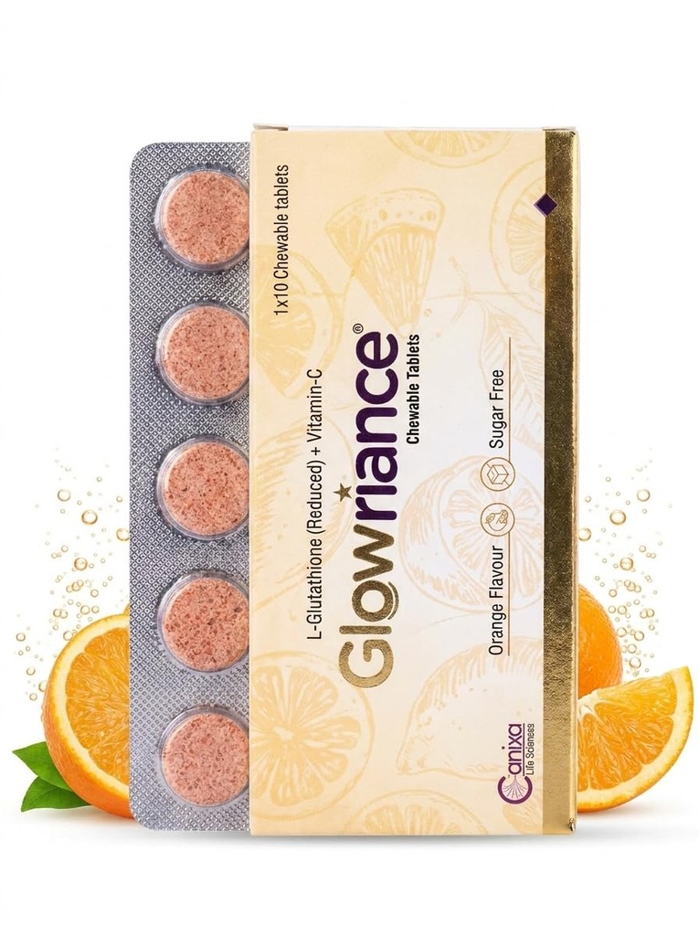 Chewable Tablets with L-Glutathione (Reduced) & Vitamin C, 1X10 Tab