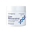 Lipo Trans Resveratrol 600mg supplement - 60 Capsules for Men & Women | Absorption, Cardiovascular Health, Cognitive Function Support | Improves Metabolism - Daily 2 tablets, 30 days serving