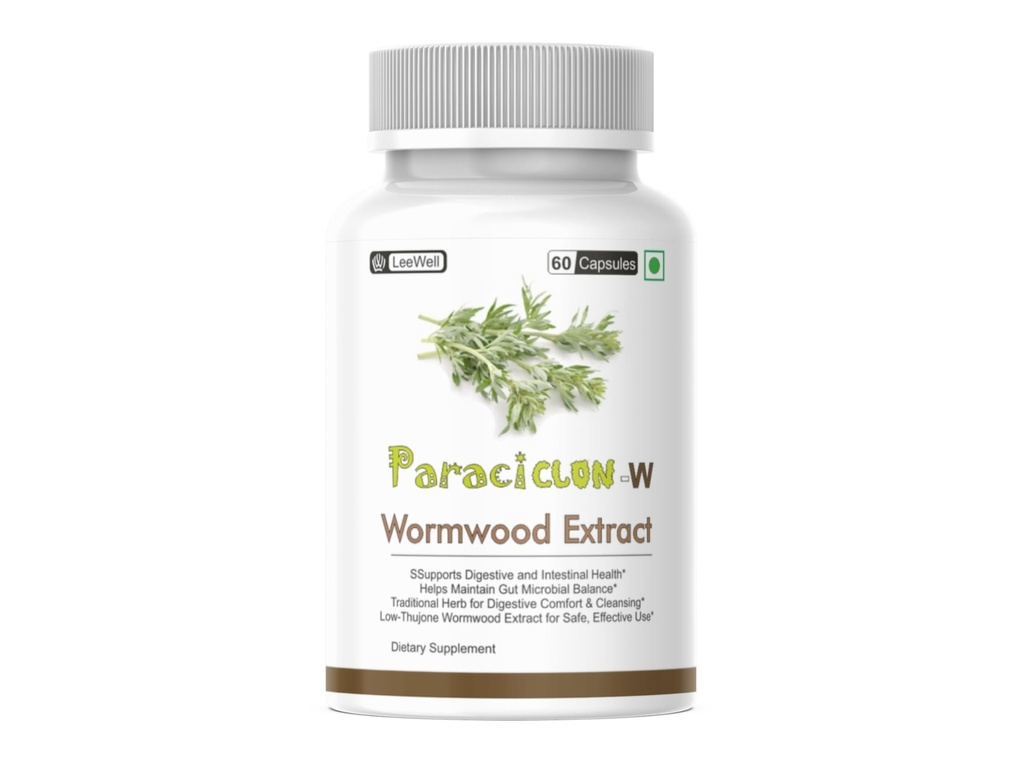 Paraciclon-W Wormwood Extract 400mg Capsules, 60 Capsules