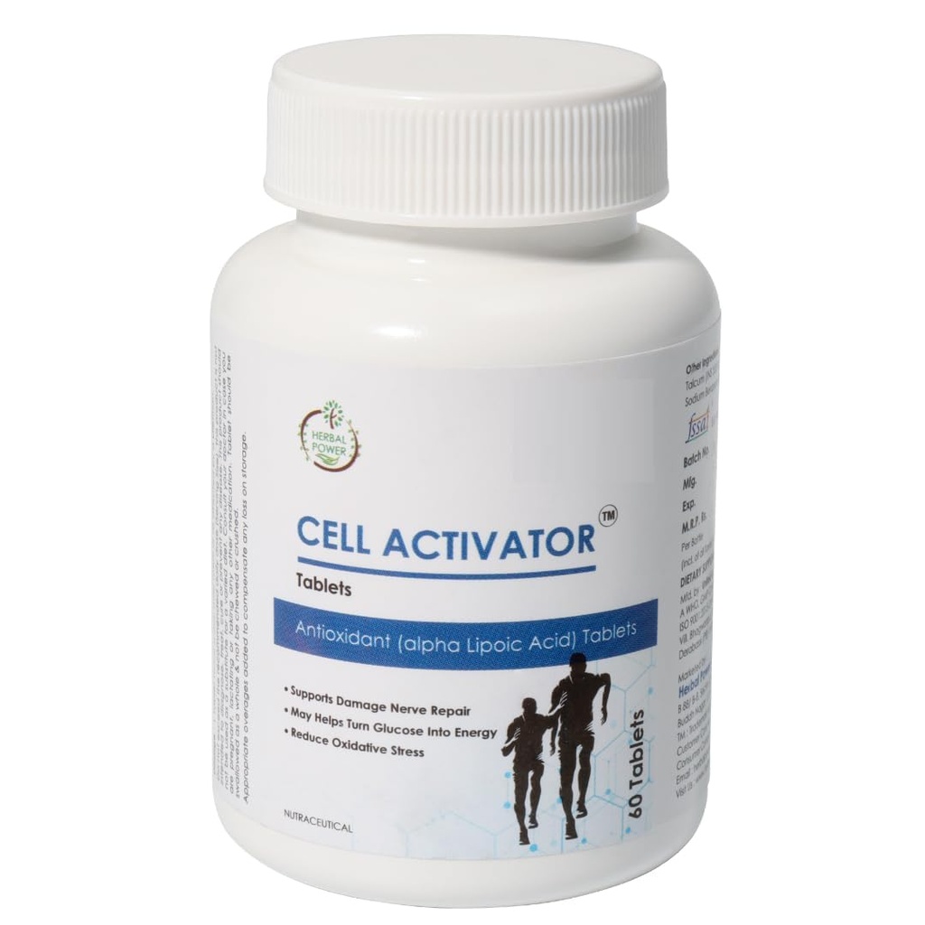 Cell Activator Tablets with Alpha Lipoic Acid, 60 Count
