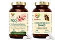 PQQ + Coenzyme Q10 Ubiquinol 200mg Bundle | Mitochondrial Energy, Heart Health, Cellular Function & Healthy Aging Support | 90 Capsules Each