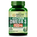 Vlado's Himalayan Organics Vegan Omega 3-1120 MG Supplement - 10 Veg Capsules